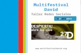 Multifestival David en Oliva Taller Social Media