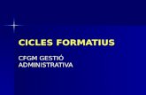 Presentació cicles formatius gm