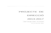 Projecte  de direcció 2013