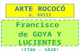 27.  Rococó y GOYA (2º de bachillerato).