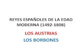 Reyes españoles de la  edad moderna