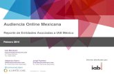 Reporte Audiencia Online Mexicana, febrero 2014 - comScore