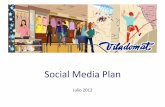 Social Media Plan Viladomat