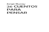 Bucay, 26 Historias: "cuentos para pensar"