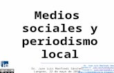 Medios sociales y periodismo local: retos y oportunidades
