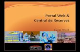 Ocean World web portal y central de reservas