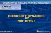 DHS - Microsoft Dynamics GP y NIIF