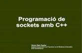 Programació de sockets amb C++