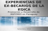 Presentación Ex Becarios Koica - Fomento MIPYMES