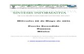 Sintesis informativa 30 05 2012