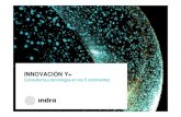 Indra.INNOVACIÓN Y+. Consultoría y tecnología en los 5 continentes Presentación Corporativa. Español