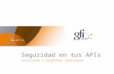 GFI - Seguridad en tus APIs