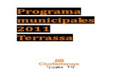 Programa electoral para las municipales de terrassa 2011 cas