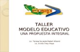 CNEP Taller Modelo Educativo Introducción