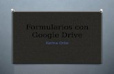 Formularios con google drive