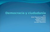 Ciudadania y democracia