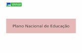 As 20 metas do plano nacional de educaçao