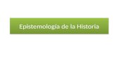 Epistemología de la Historia