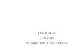 Metabolismo Intermedio Dra Calvio