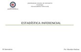 Estadística inferencial 2012
