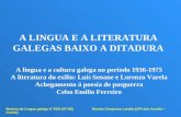 Lingua e Cultura Galegas na Posguerra. A Poesía. Celso Emilio