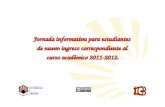 Jornadas de Nuevo ingreso 2011-12