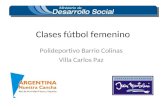 Clases FúTbol Femenino