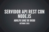 Servidor API REST con Node.js
