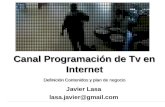Desarrollo de un portal Internet de Programación de TV multisoporte
