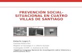 Prevención social-situacional en cuatro barrios de Santiago