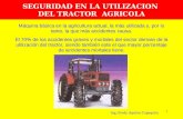 Seguridad en la utilizacion de tractor agricola