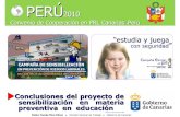 Presentación Campaña Colegios Perú