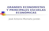 Grandes Economistas Y Principales Escuelas EconóMicas