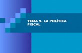 Tema 9. la política fiscal