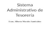 Sistema administrativo de tesoreria