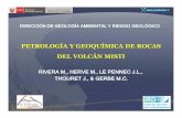 Petrología y Geoquímica de rocas del volcán Misti