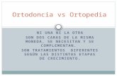 Ortodoncia vs ortopedia