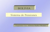 BOLIVIA - Sistema de Pensiones