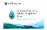 Seminario Esri: La plataforma Esri en el ciclo integral del agua. Parte II