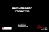 Conlusiones seminario Medios Interactivos