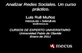 Curso Experto Redes Sociales Olavide Enero 2011