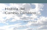 Historia Del Cambio Climatico