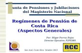 Exposición sistema pensiones en cr (agosto 2013)