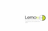 Portafolio de servicios Lemon Arquitectura 2013