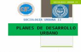 ELABORACIÓN DE PLANES DE DESARROLLO URBANO