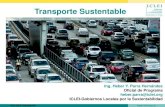 Presentación  transporte sustentable 23 mayo 2014