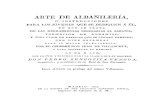 1827 villanueva. arte de albanileria