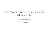 La historia clínica pediátrica y del adolescente