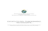 Estatuto Funcionario No Docente. Centro de Tecnología Educativa de Tacuarembó