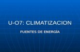 U07 Energías y Climatización
